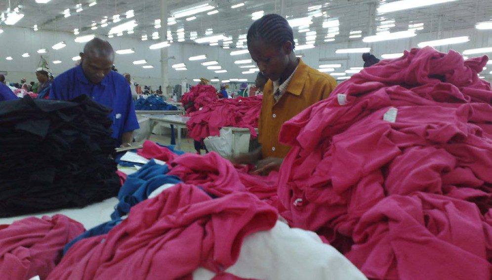 Tanzania garment factory Courtesy of BBC World Service