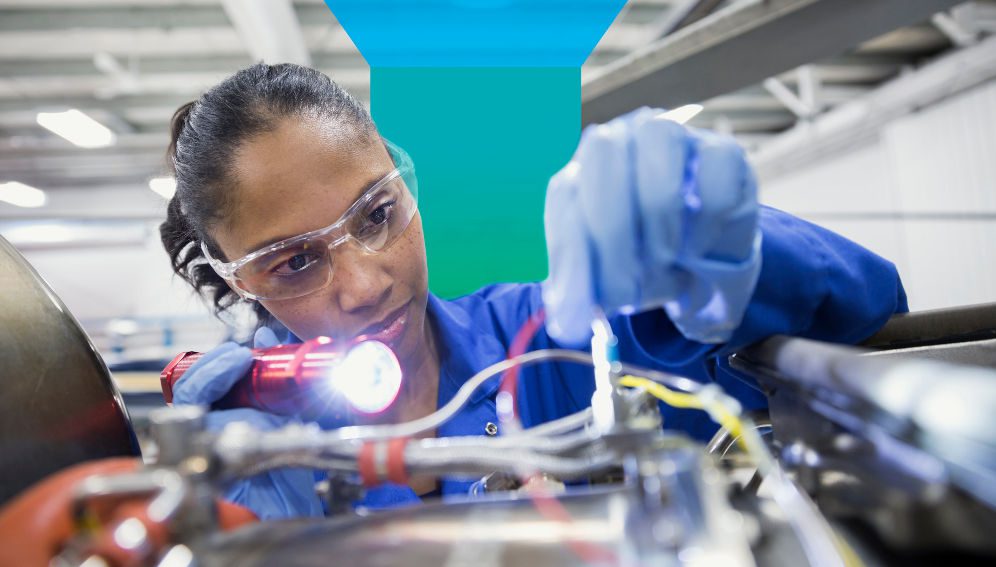 Les femmes ne représentent que 20 % des effectifs dans les domaines des sciences et de l’ingénierie en Afrique et 32 % des scientifiques en recherche et développement, selon une étude de la Commission économique des Nations Unies pour l’Afrique. Copyright : CommScope (CC BY-NC-ND 2.0)