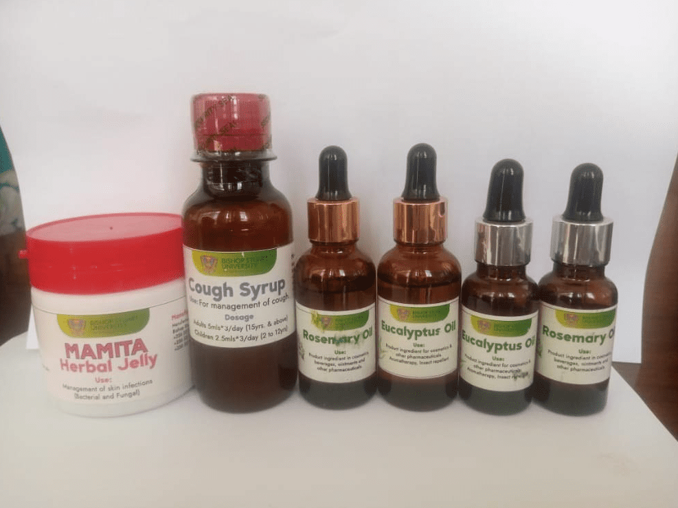 Herbal jelly, cough mix and essential oil innovation products of Uganda's manufacturing sector