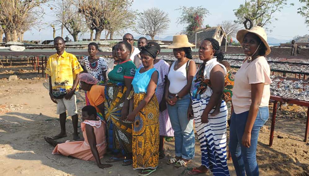 The project targets women and youth groups.