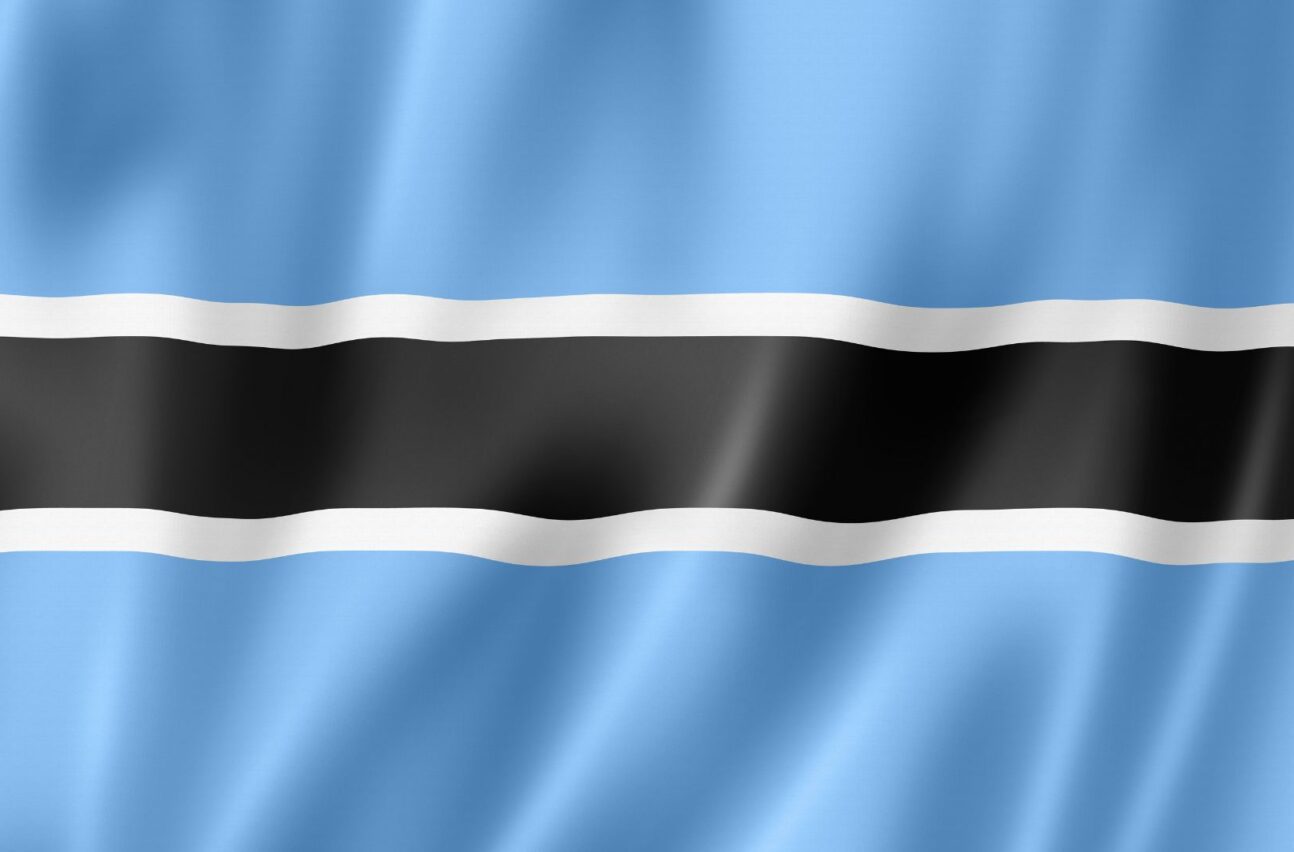 Botswana flag