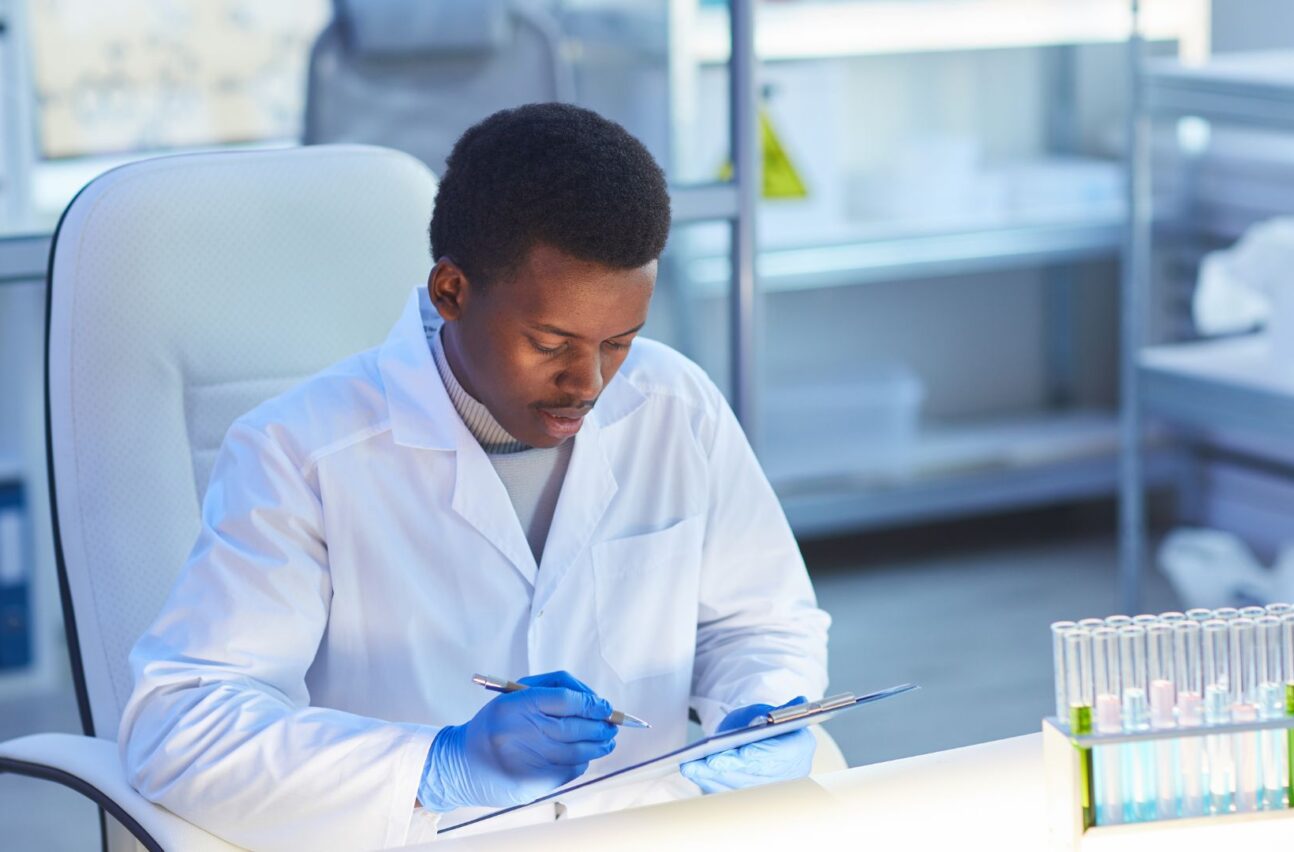 scientist in lab