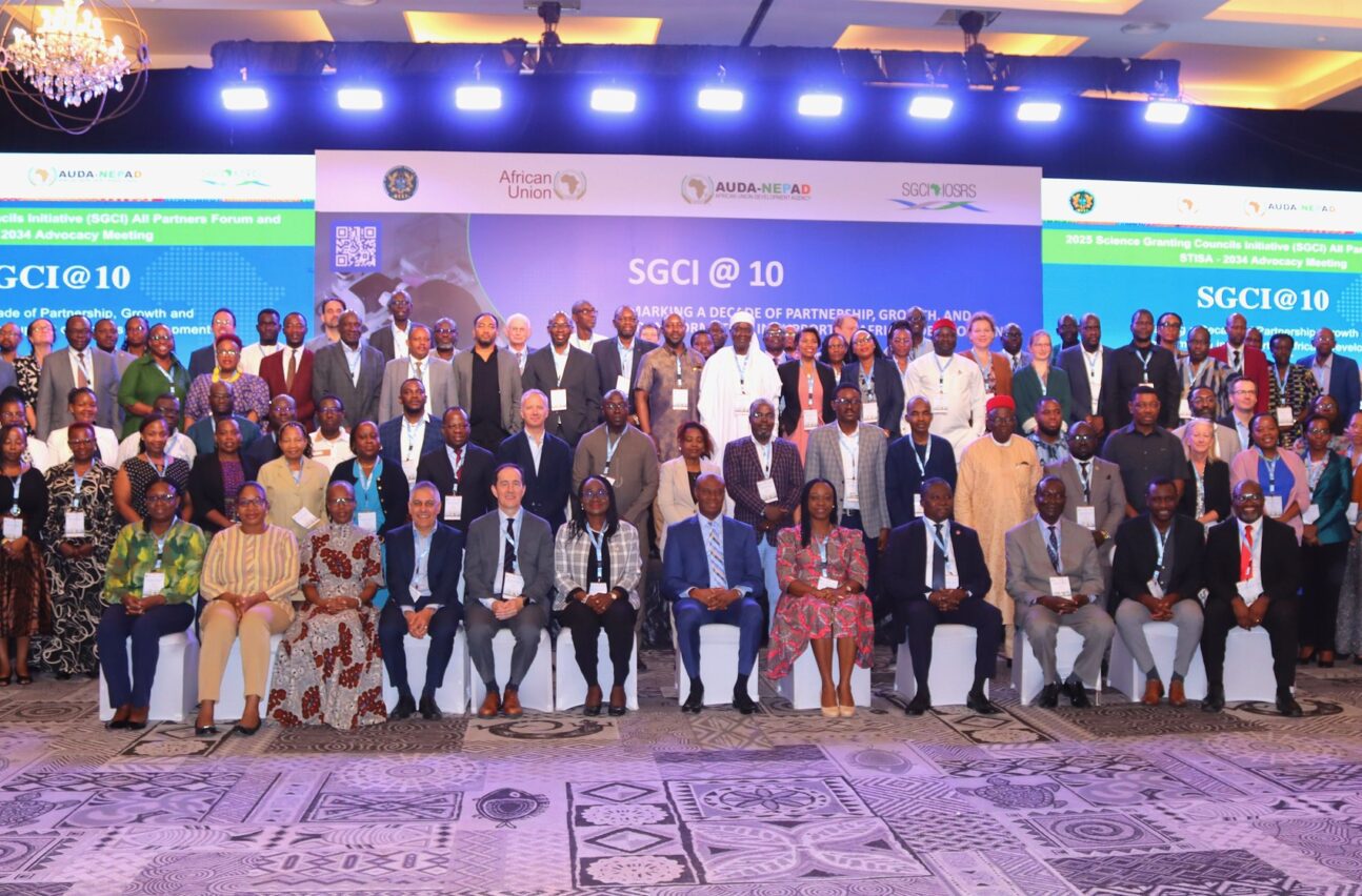 African Science Granting Council representatives at the SGCI meeting in Accra advancing STI for AU-STISA 2034