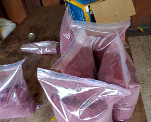 Powdered beetroot ready for sale