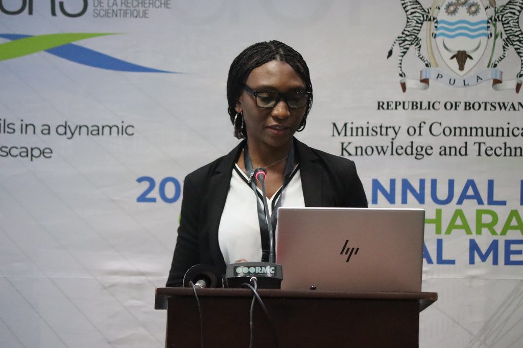 Atridah Mulonga, gestora de programa de Subsídios no NSTC 4 Atridah Mulonga, gestora de programa de Subsídios no NSTC 4