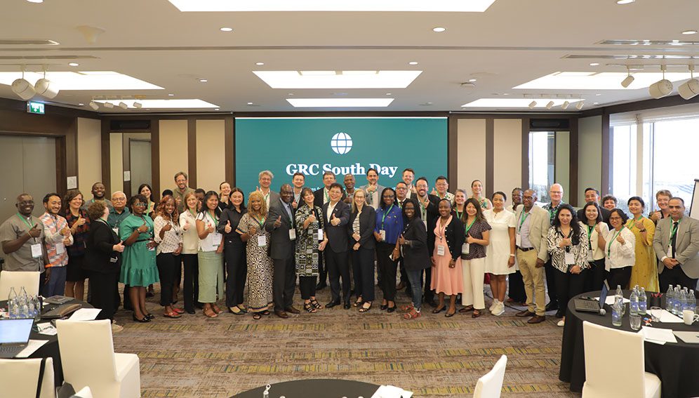 SGCs e financiadores no Global South Day durante a reunião anual do GRC