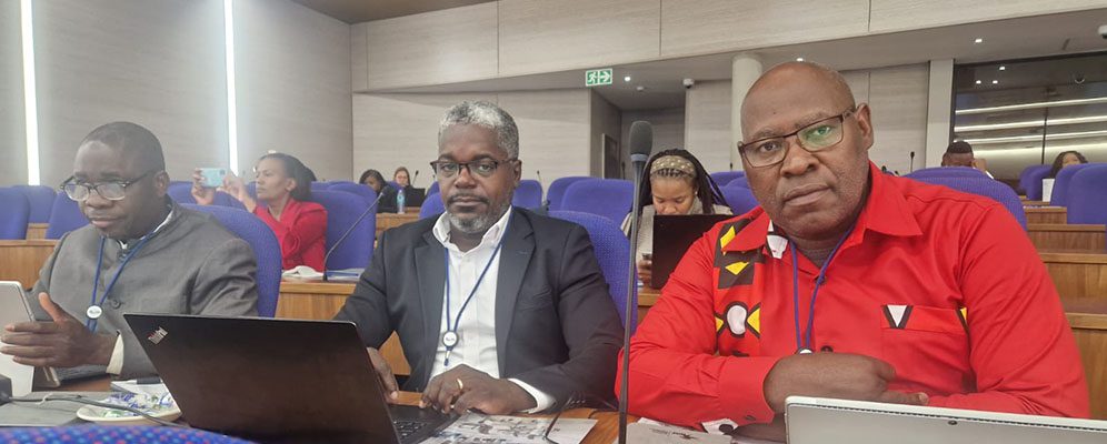 Membres des conseils de l’Angola lors de la visite d’apprentissage par les pairs à Pretoria, en Afrique du Sud