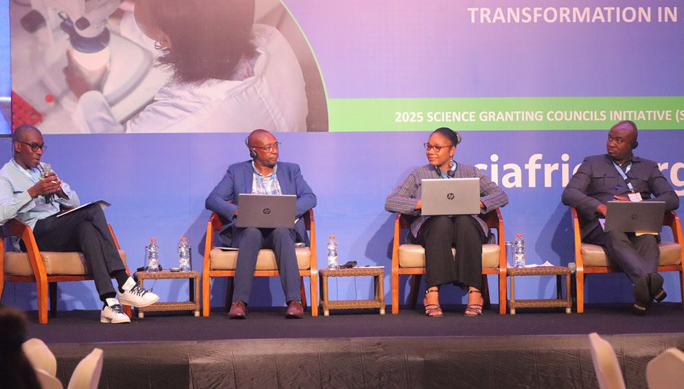 SGCI members at a panel discussion